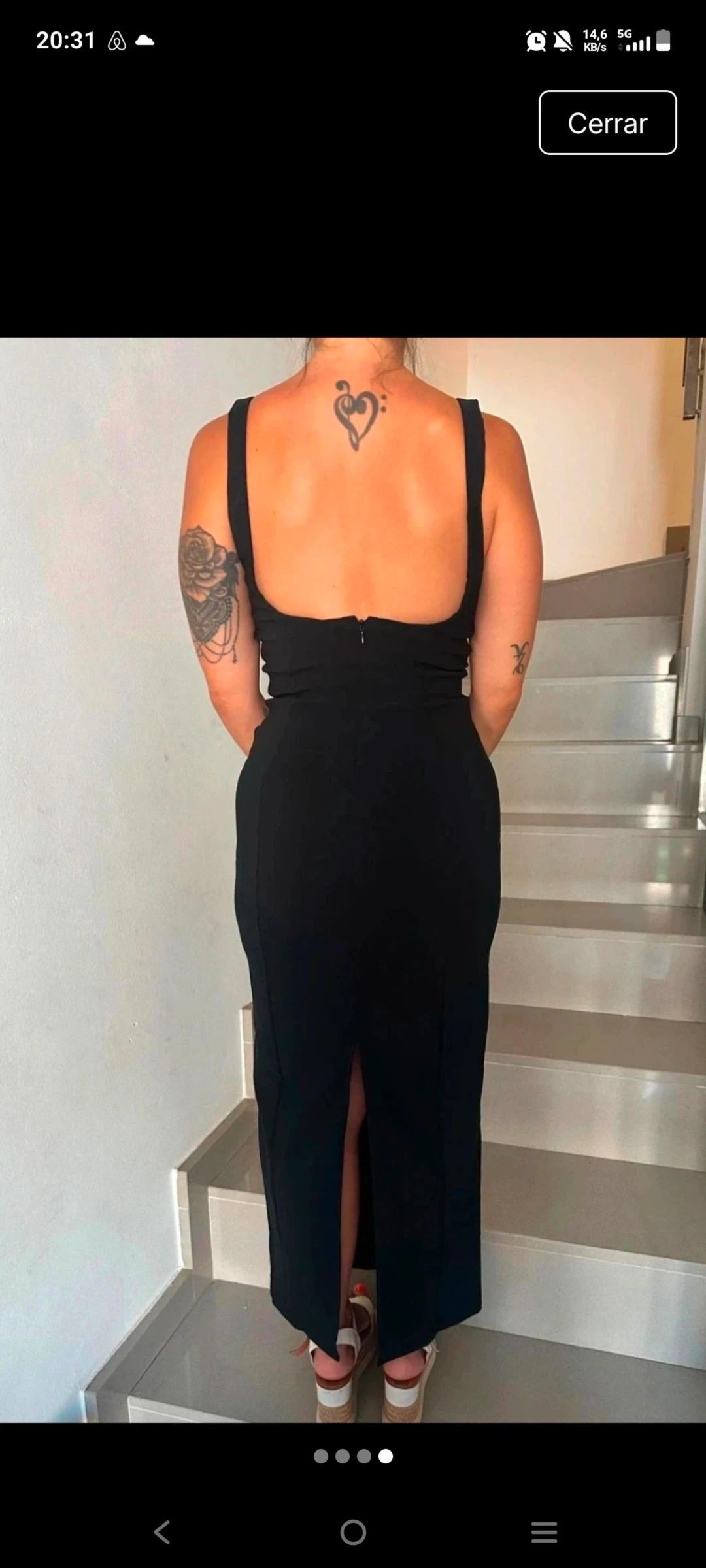 Bershka. Vestido novo. Tamanho s/m. Muito bonito – photo 4